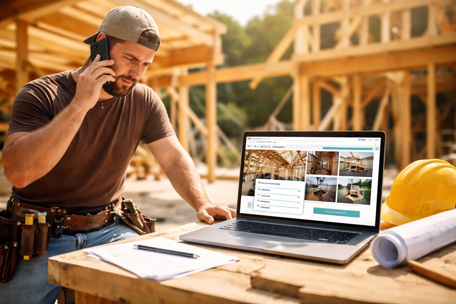 Comment valoriser vos chantiers grâce à votre site web : le guide complet pour artisans